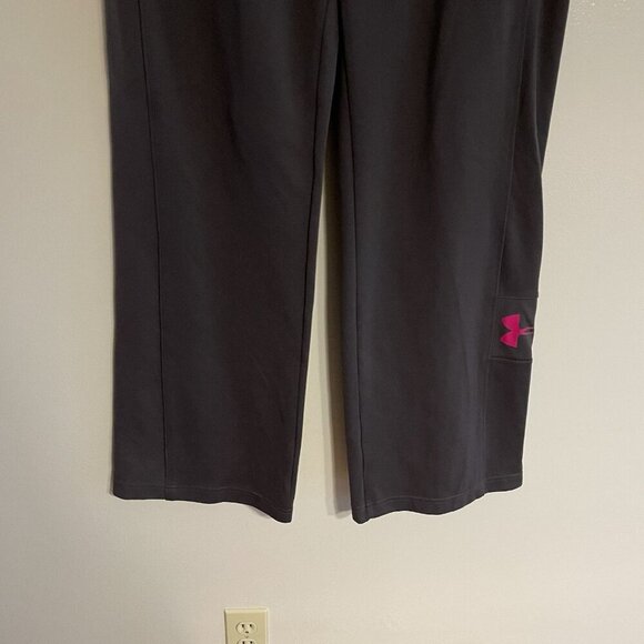 Under Armour Wmn L Gray All-Season Gear Semi-Fitted Straight Leg Athletic Pants - Picture 2 of 10